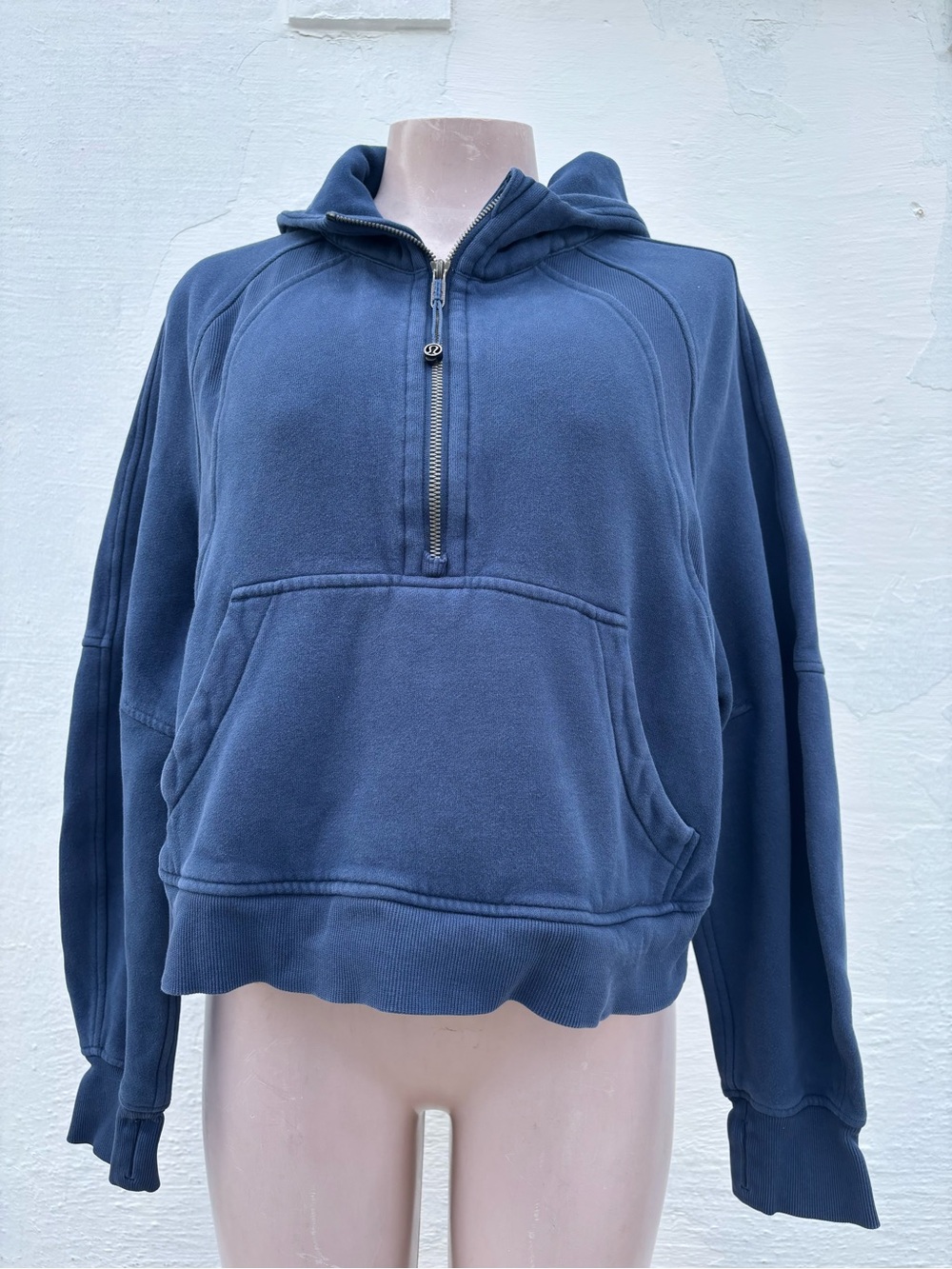 lululemon athletica Navy Blue Hooded Jacket
